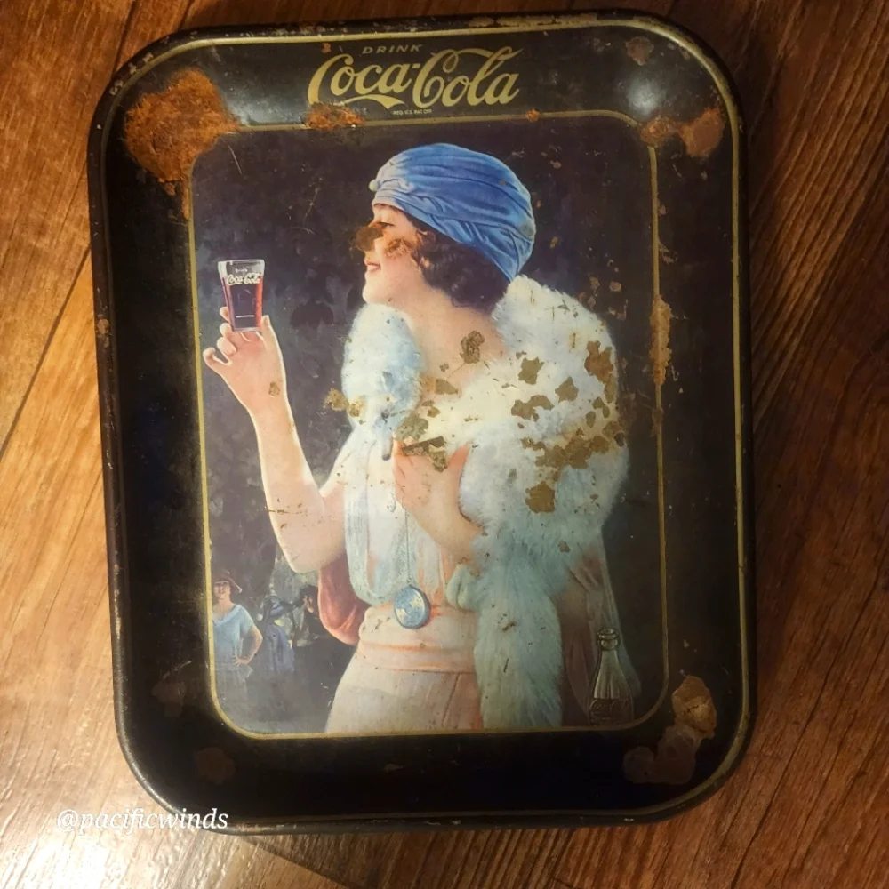 Coca Cola Vintage Serving Tray - Picture 1 of 2
